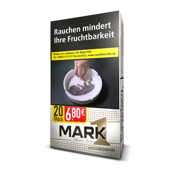 Mark 1 Gold Blended Long 10 x 20 Zigaretten Mark 1 Gold Blended Long 10 x 20 Zigaretten